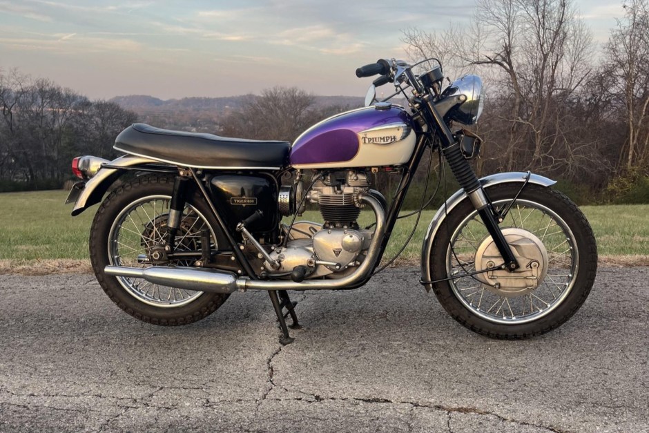 1968 Triumph Tiger sold at auction for $5,500