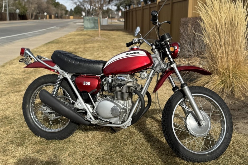 1971 Honda SL Motosport sold at auction for $5,200
