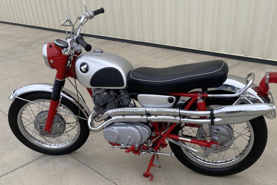 1965 Honda Dream, CB77 Super Hawk, & CL77 Scrambler sold at auction for $6,200