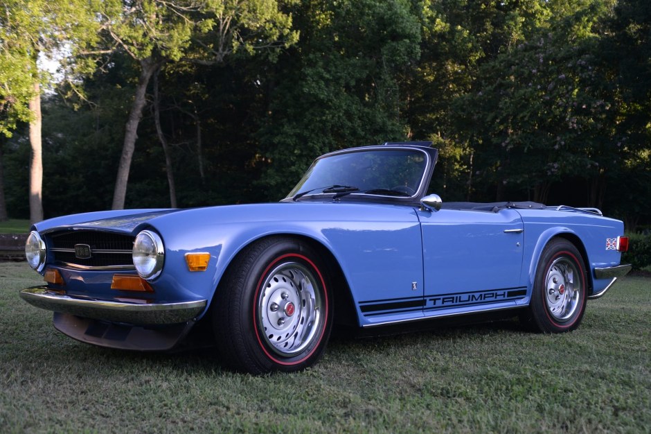 1973 Triumph TR6 sold at auction for $33,500