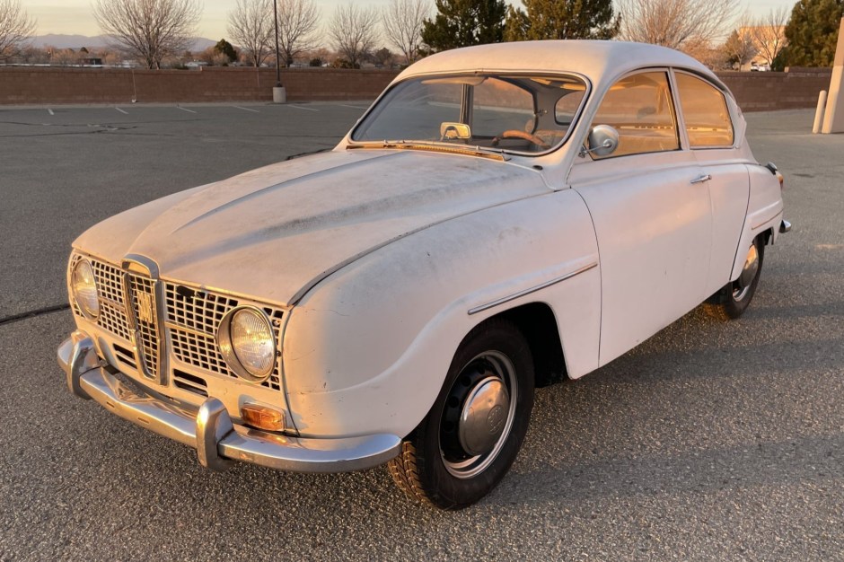 1966 Saab 96 sold at auction for $3,600
