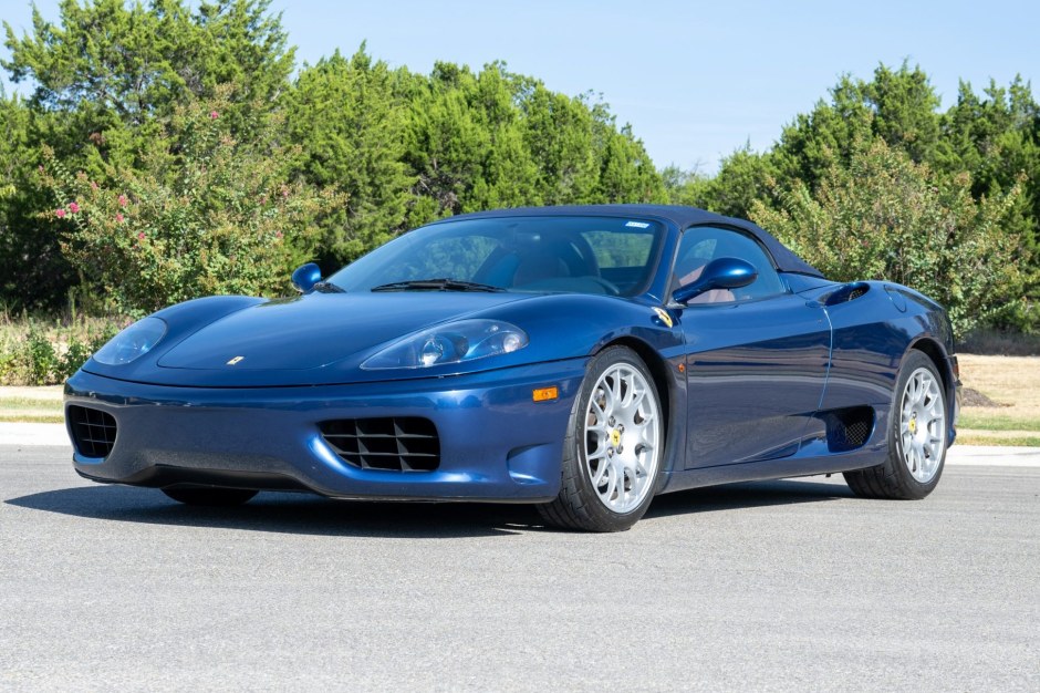 2002 Ferrari 360 sold at auction for $102,000