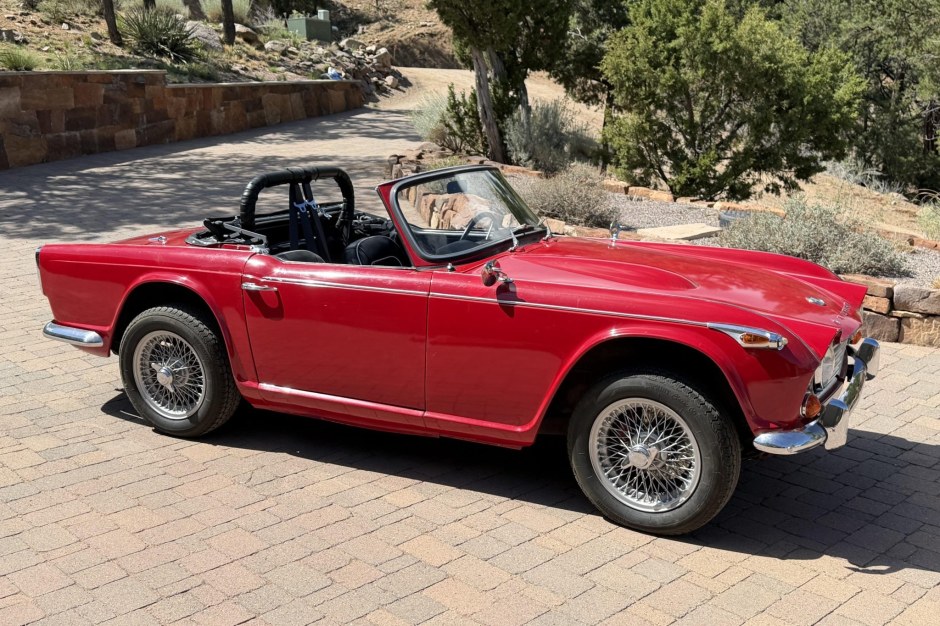 1967 Triumph TR4 sold at auction for $7,300