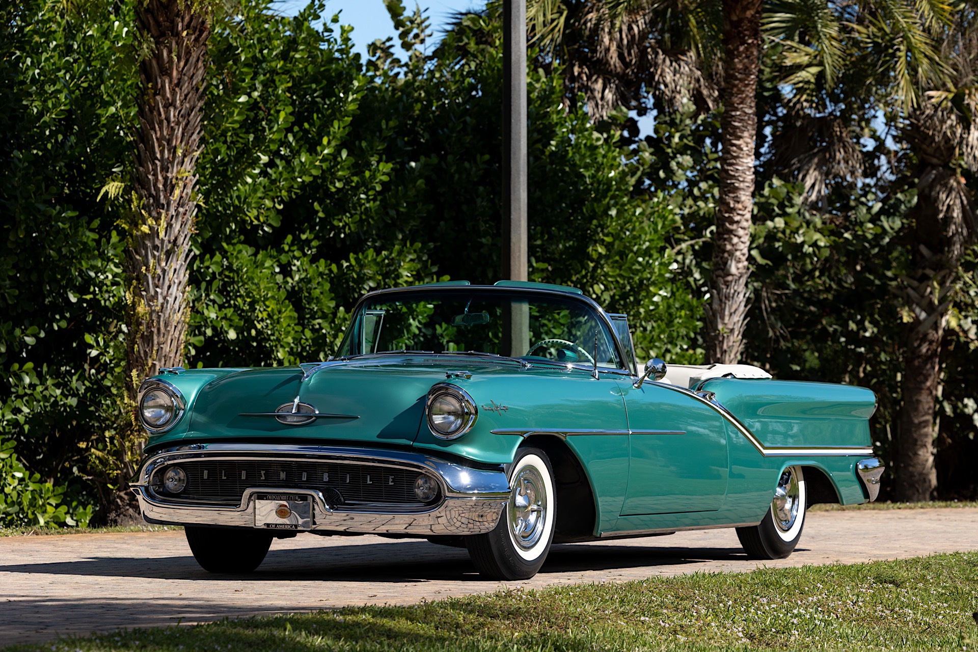 1957 Oldsmobile Ninety Eight sold at auction for $50,000