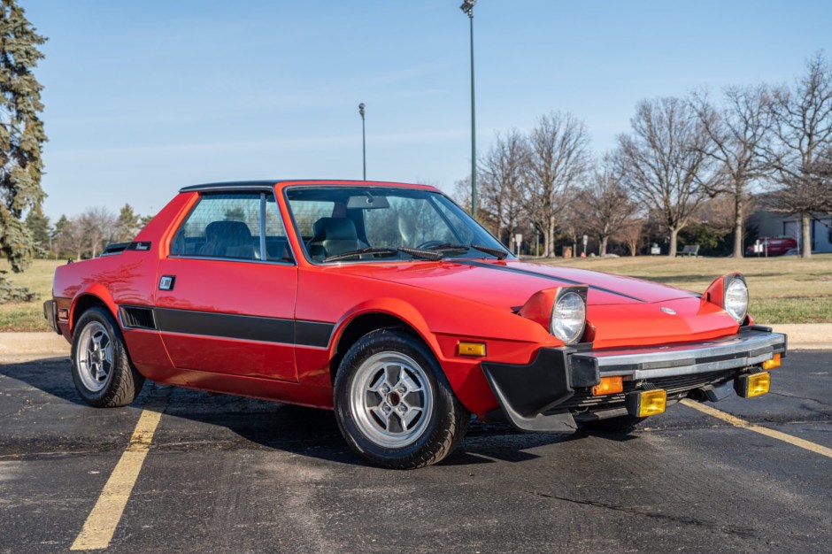 1980 Fiat X1/9 sold at auction for $6,200