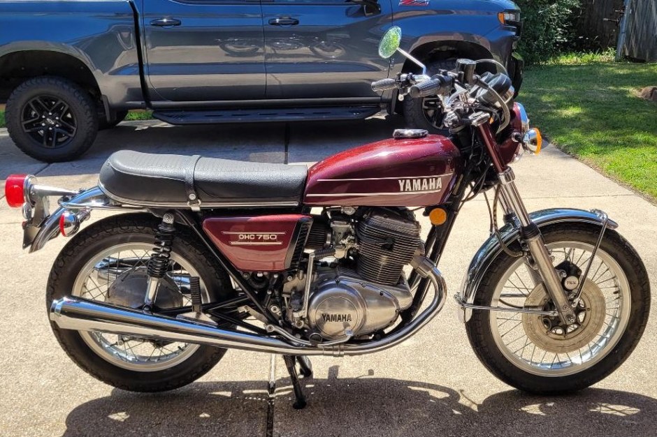 1974 Yamaha XS sold at auction for $4,400
