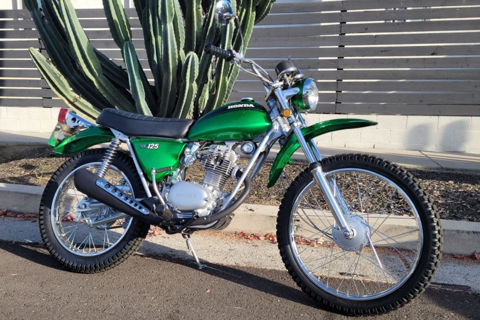 1971 Honda SL Motosport sold at auction for $5,100