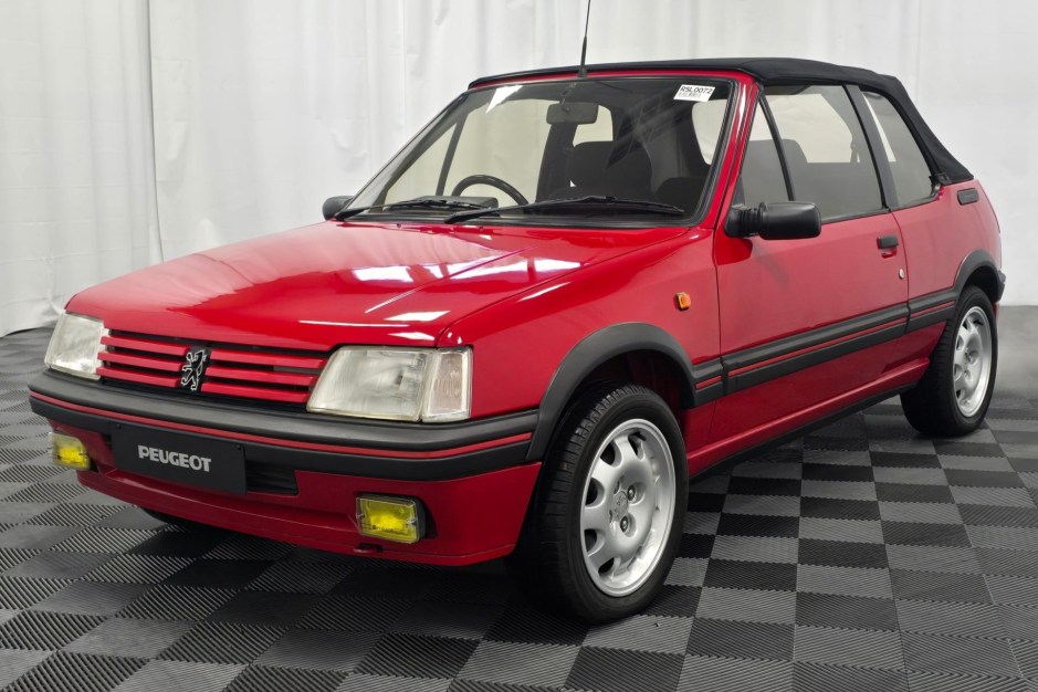 1991 Peugeot 205 sold at auction for $13,750