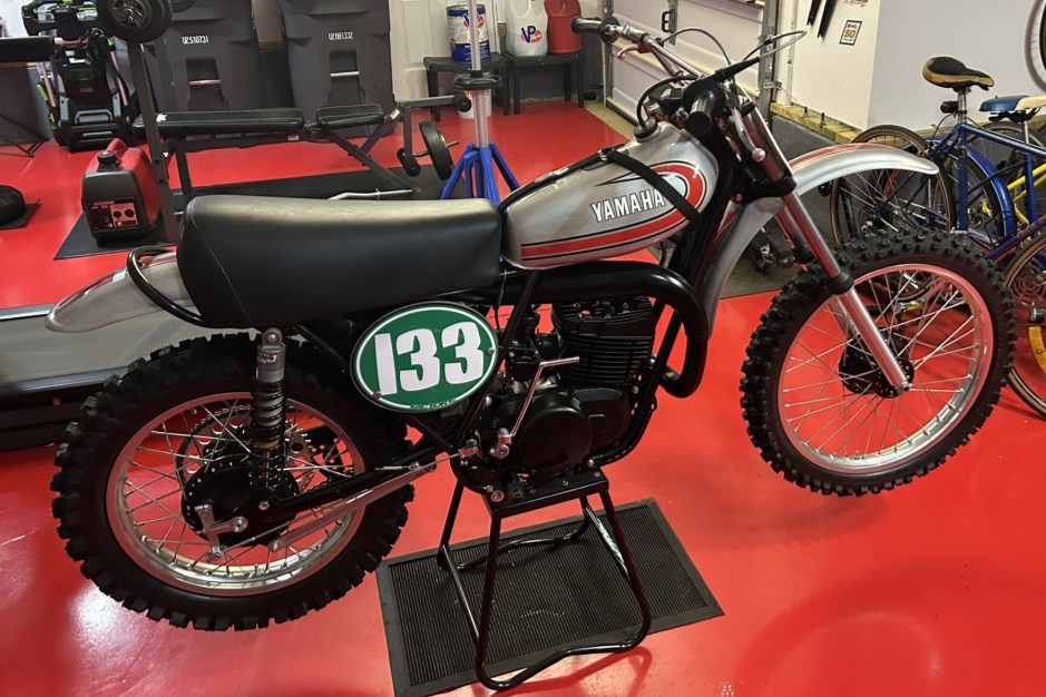 1974 Yamaha YZ sold at auction for $6,200