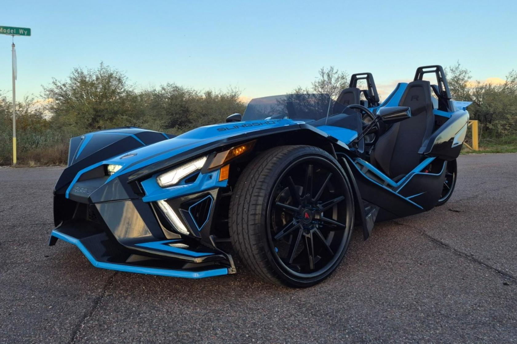 2020 Polaris Slingshot sold at auction for $15,600