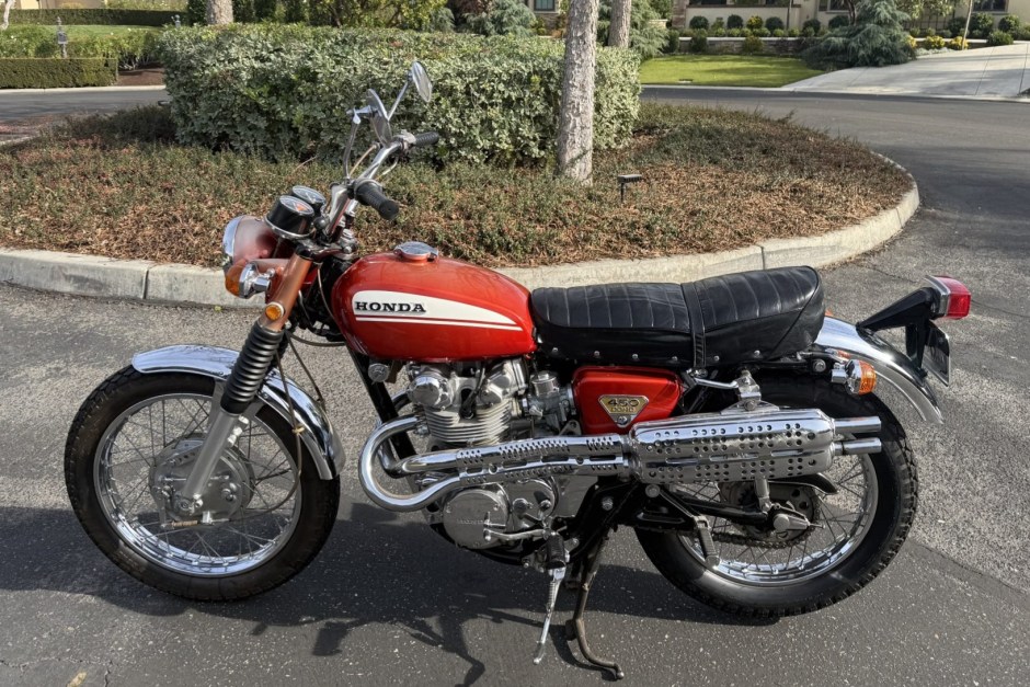 1970 Honda CB450 sold at auction for $5,000
