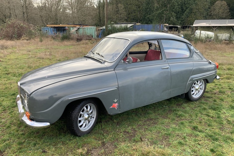 1968 Saab 96 sold at auction for $3,496