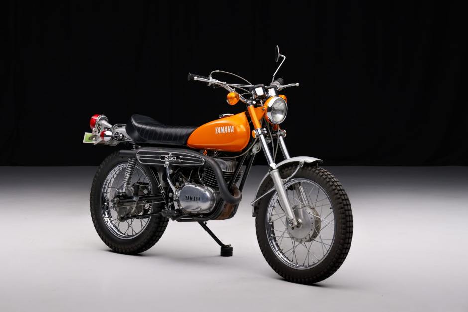 1972 Yamaha Enduro sold at auction for $4,900