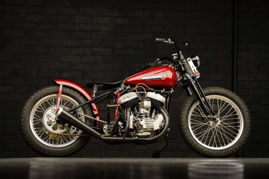 1947 Harley-Davidson 45 Flathead sold at auction for $14,500
