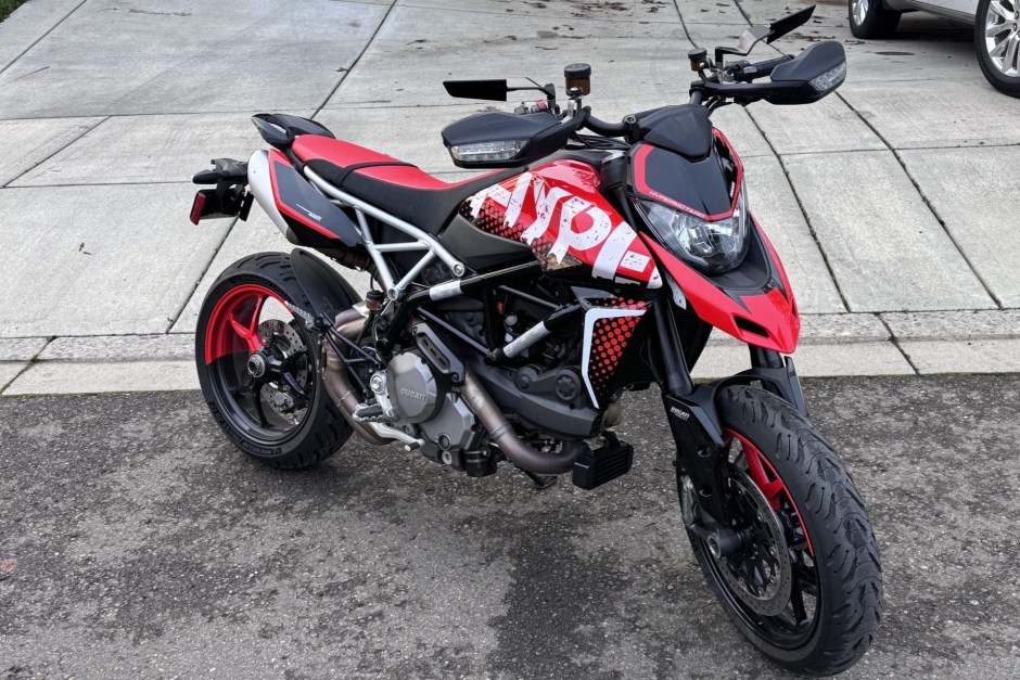 2020 Ducati Hypermotard sold at auction for $8,500