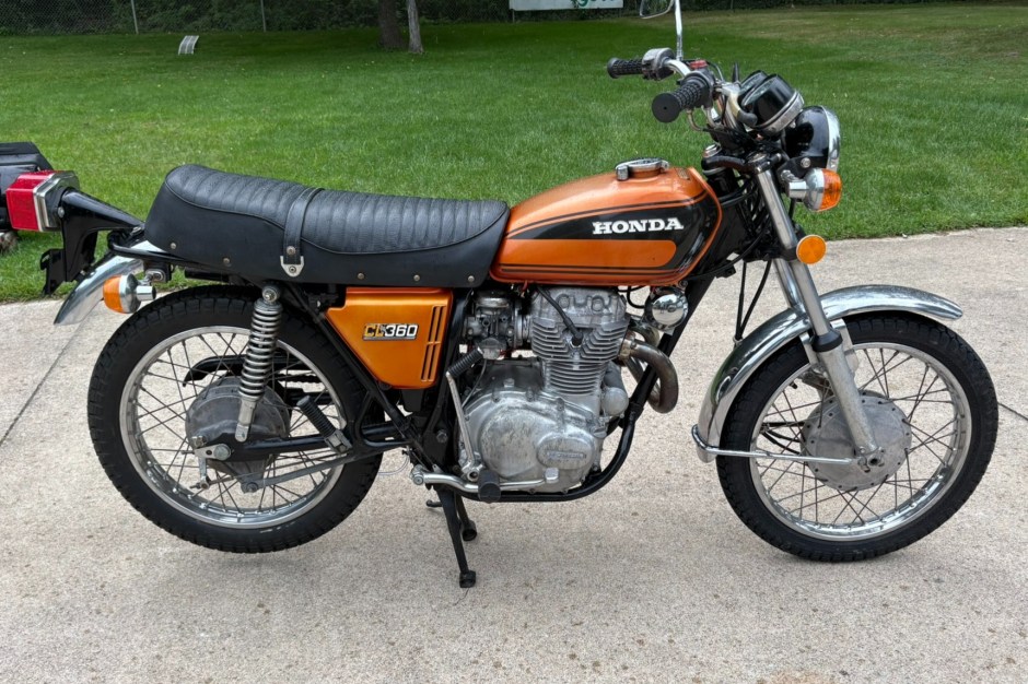 1975 Honda CB360 sold at auction for $2,000