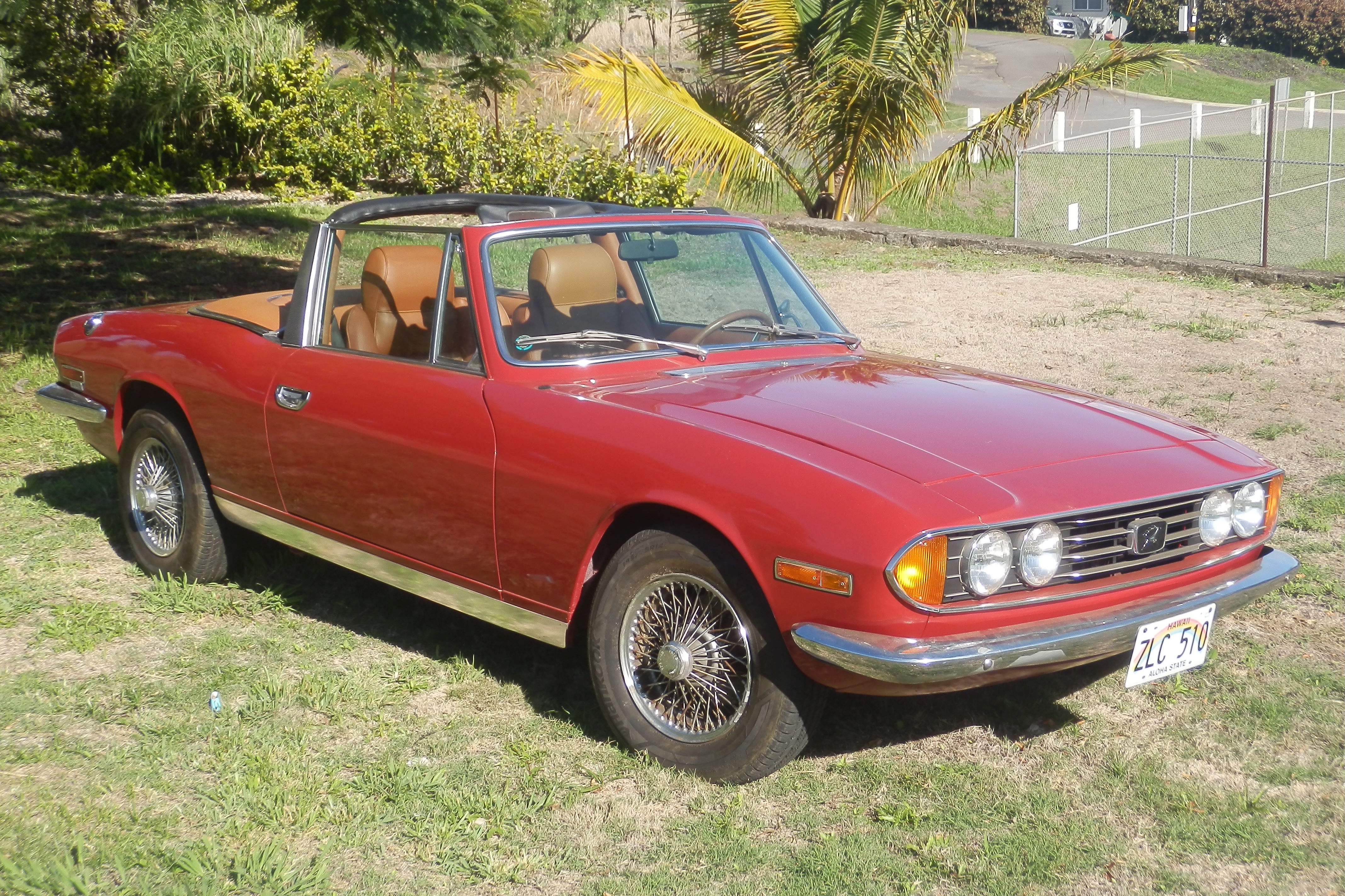 1973 Triumph Stag sold at auction for $3,000