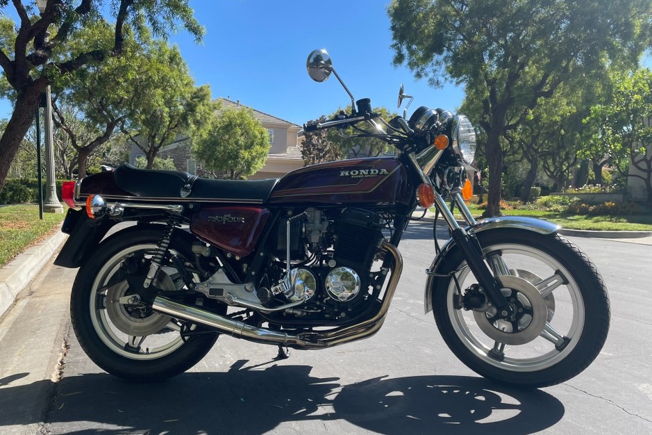 1977 Honda CB750 sold at auction for $4,300