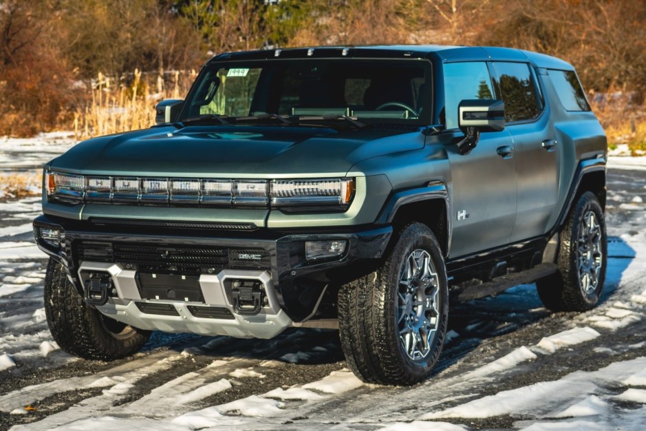 2024 GMC Hummer EV sold at auction for $68,500