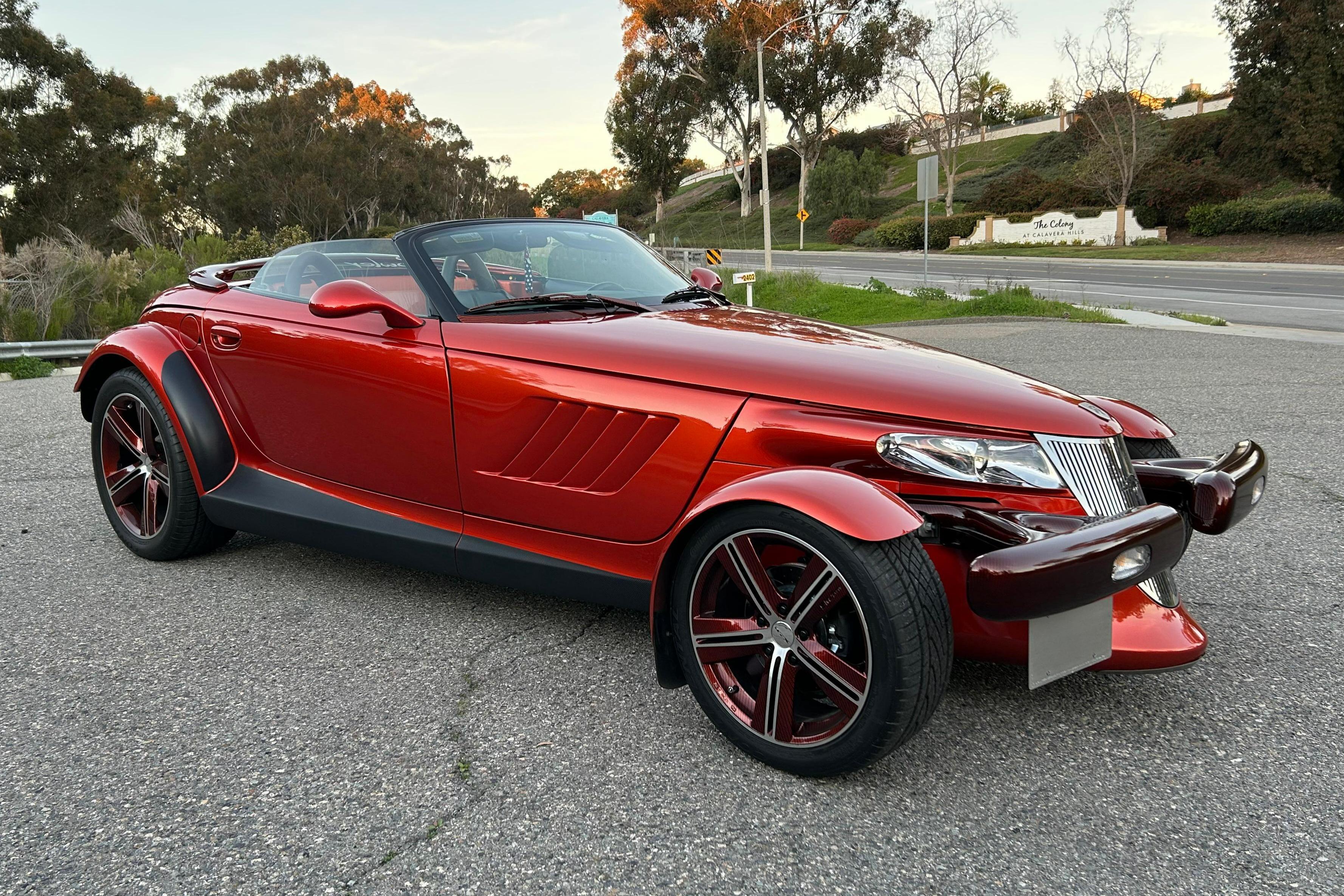 2001 Chrysler Prowler sold at auction for $20,500