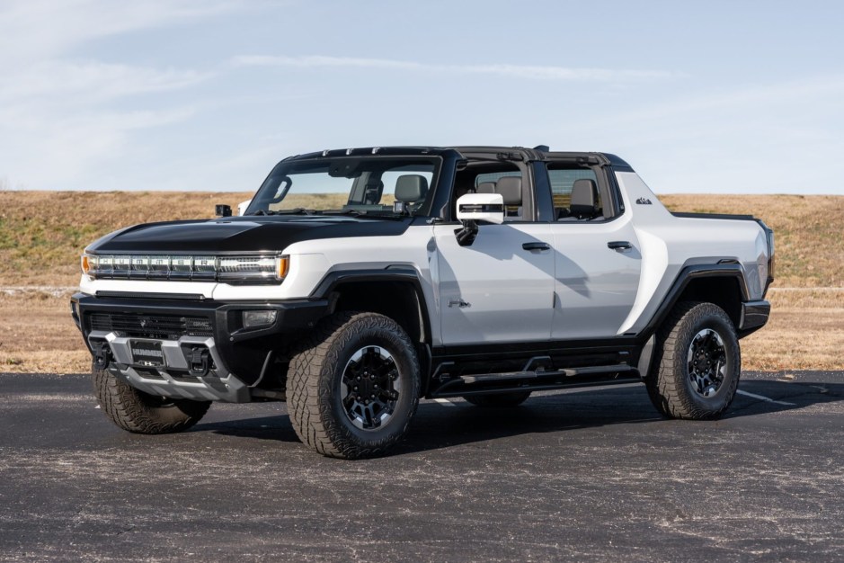 2024 GMC Hummer EV sold at auction for $71,600