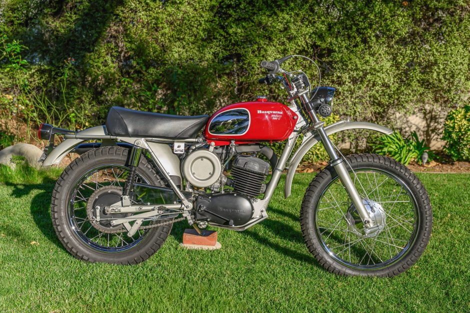 1972 Husqvarna WR sold at auction for $37,250