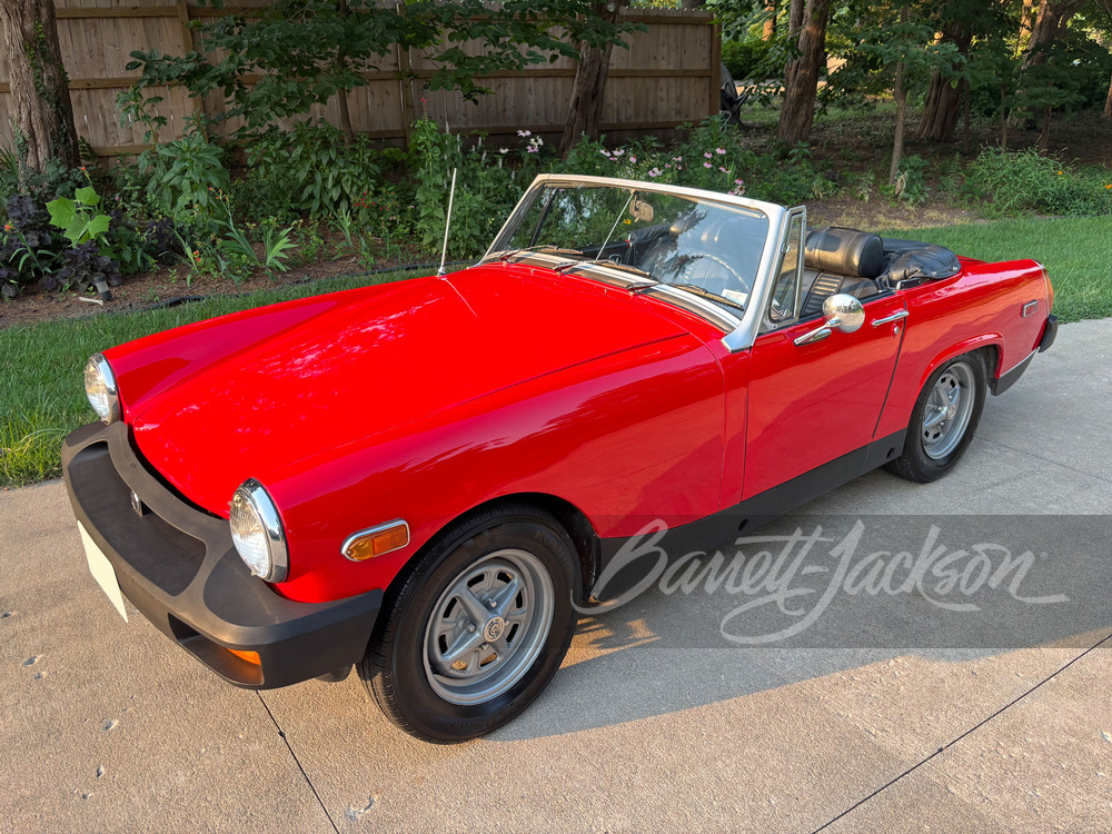 1977 MG Midget sold at auction for $13,200