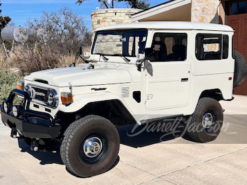 1978 Toyota Land Cruiser 40 Series sold at auction for $51,700