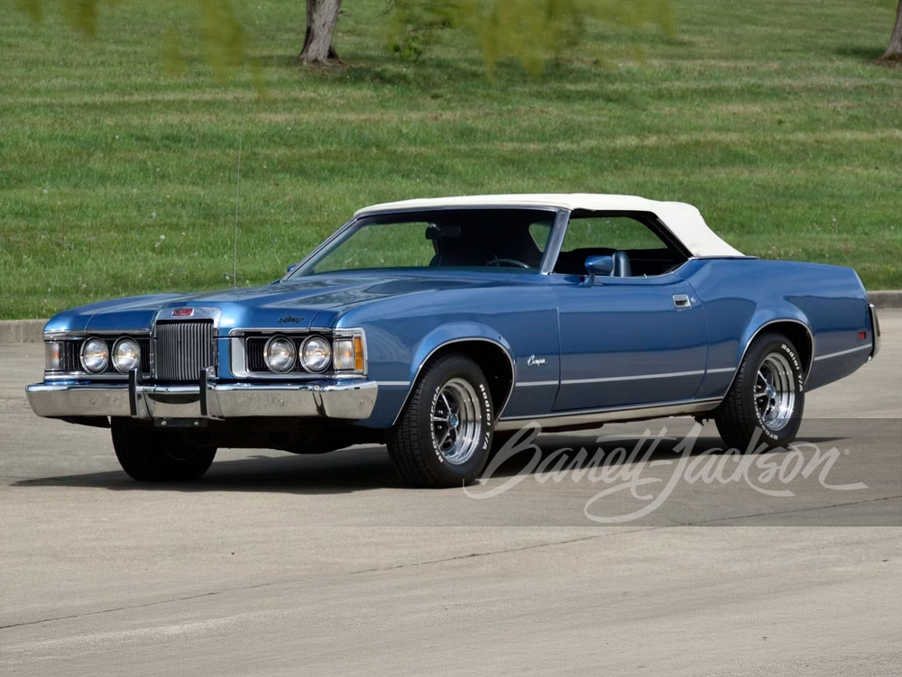 1973 Mercury Cougar sold at auction for $16,500