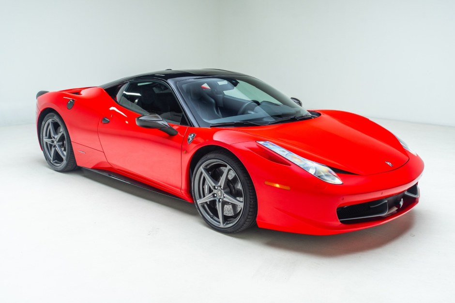 2011 Ferrari 458 sold at auction for $234,117