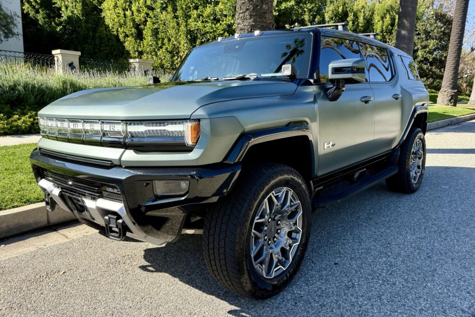 2024 GMC Hummer EV sold at auction for $62,024