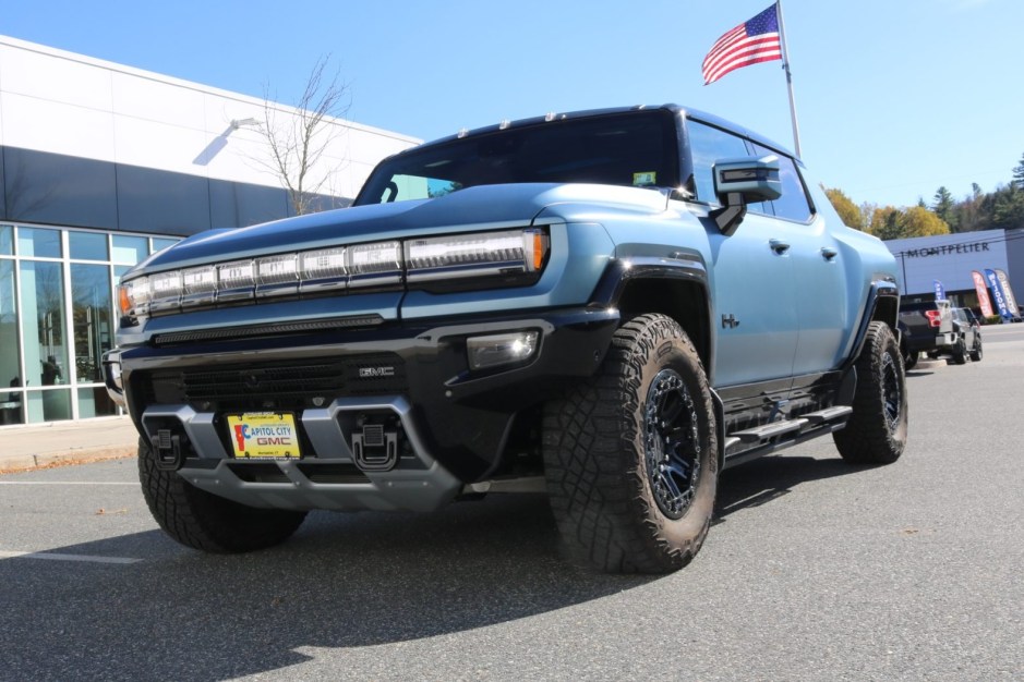 2024 GMC Hummer EV sold at auction for $74,500