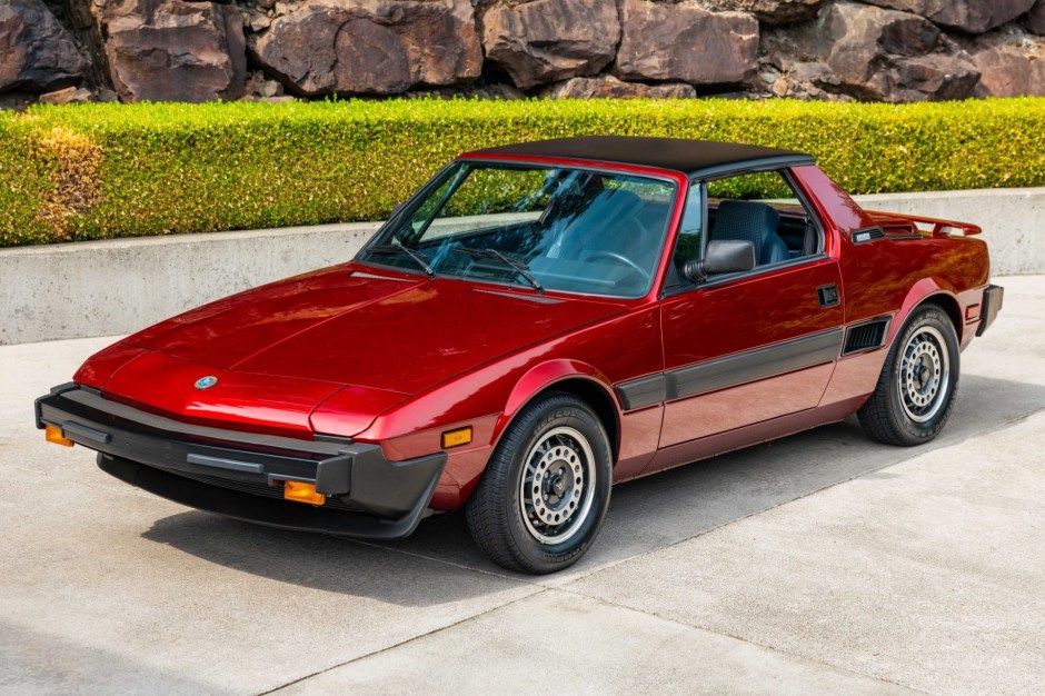 1988 Fiat X1/9 sold at auction for $40,521