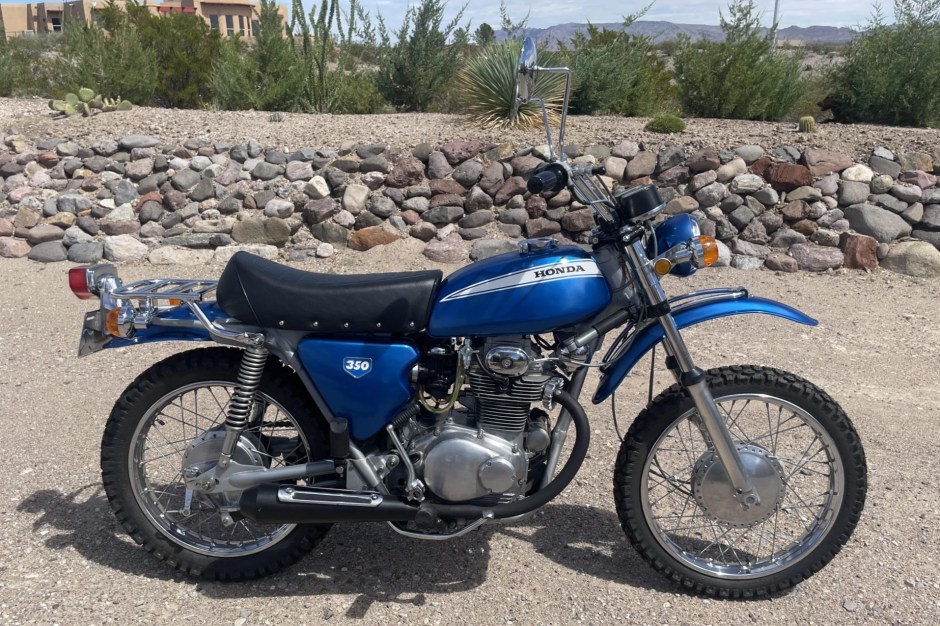 1970 Honda SL Motosport sold at auction for $2,700