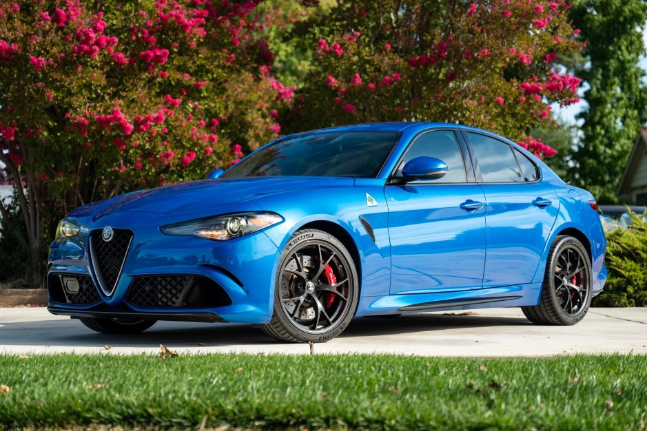 2018 Alfa Romeo Giulia sold at auction for $48,027