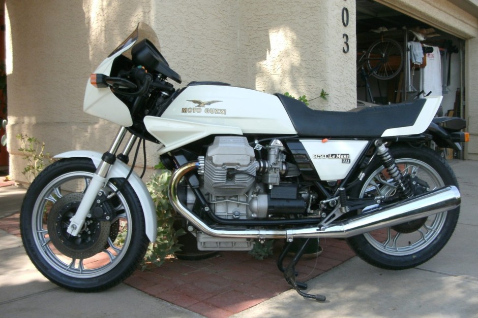 1984 Moto Guzzi Le Mans sold at auction for $5,500