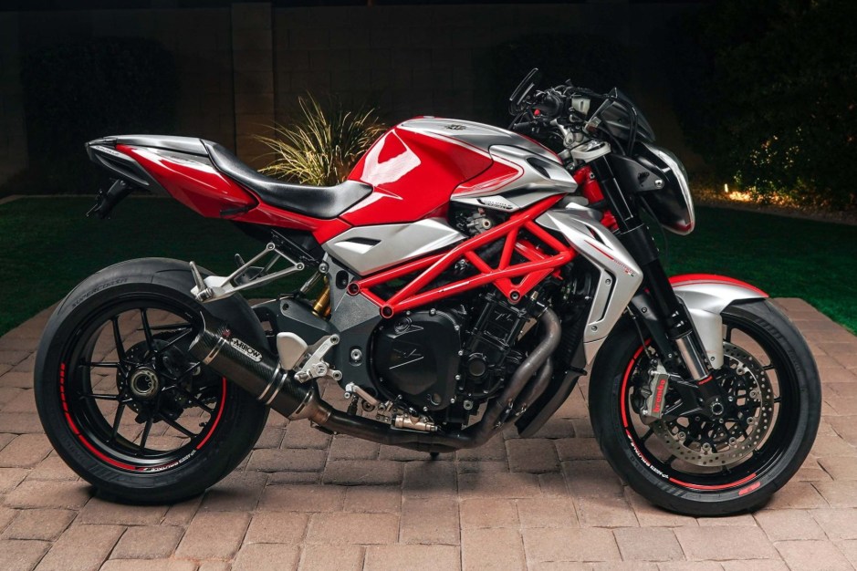 2012 MV Agusta Brutale sold at auction for $5,600
