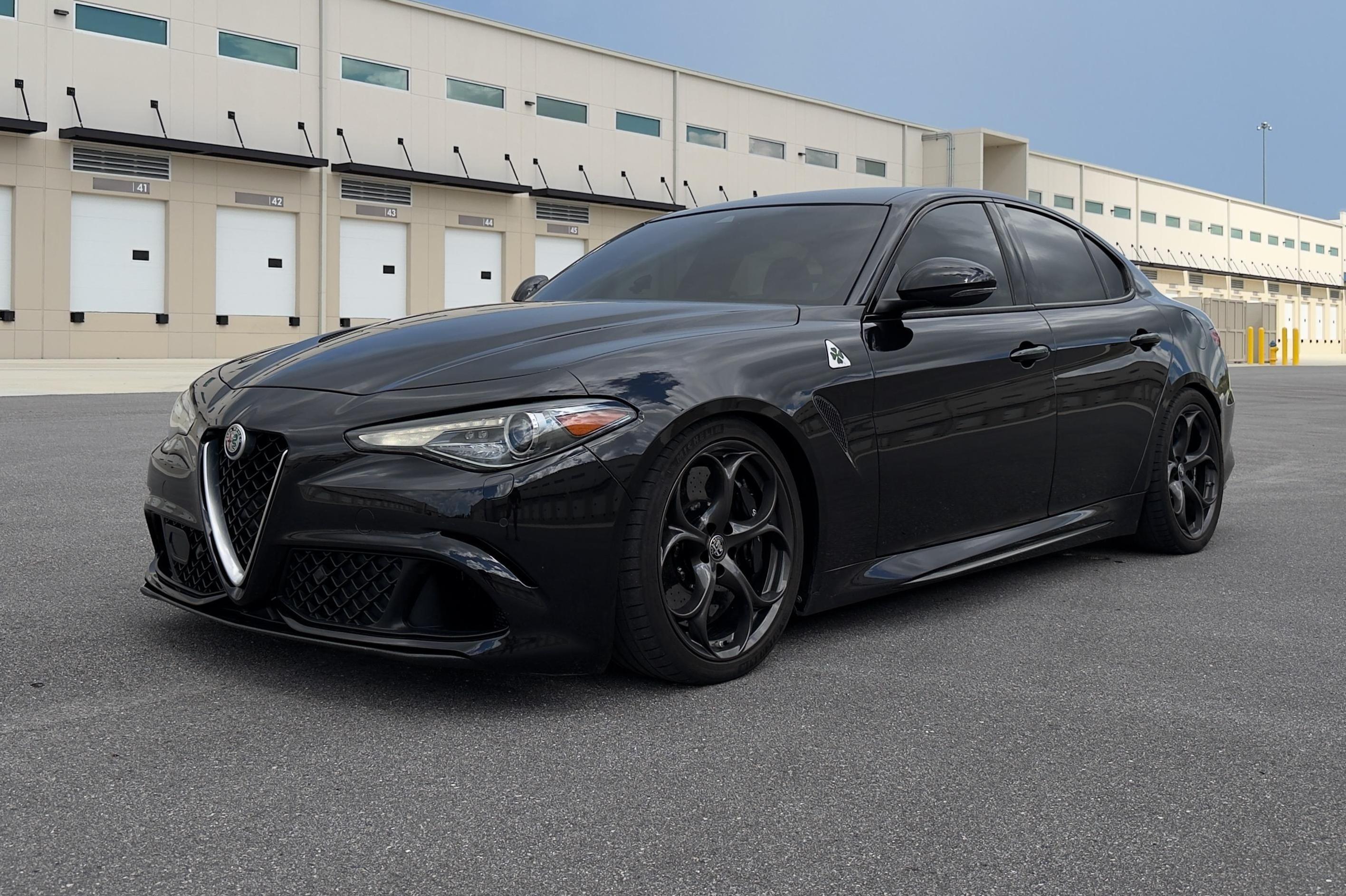 2017 Alfa Romeo Giulia sold at auction for $30,420