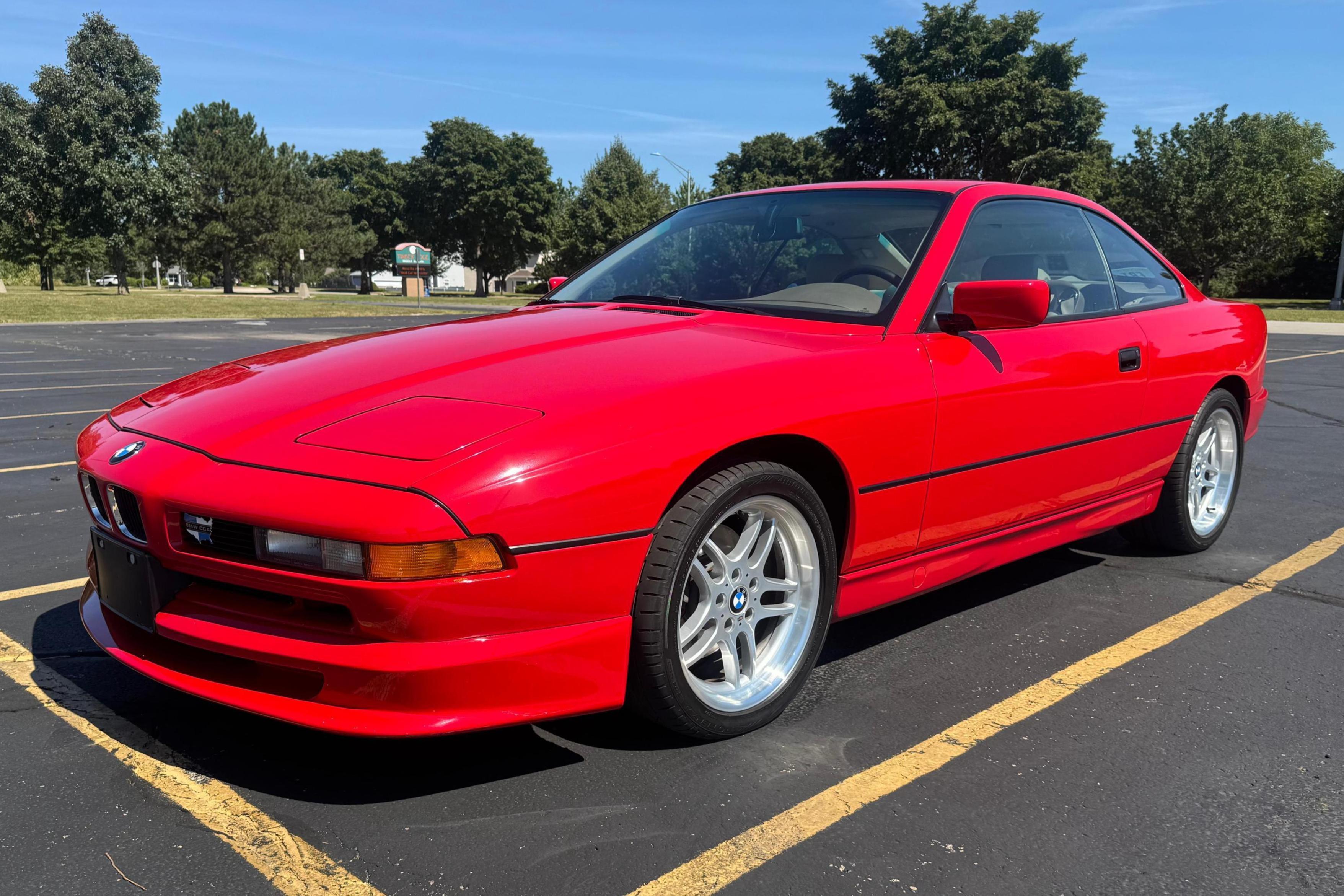 1993 BMW 8-Series sold at auction for $25,250