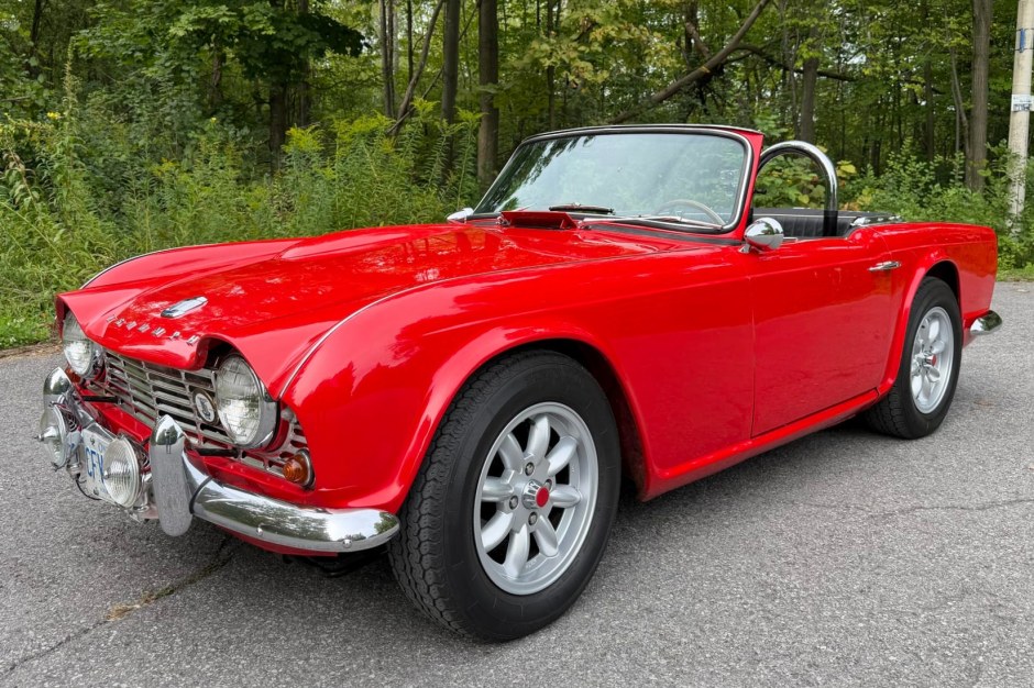 1964 Triumph TR4 sold at auction for $15,000