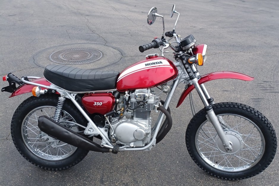 1971 Honda SL Motosport sold at auction for $4,150