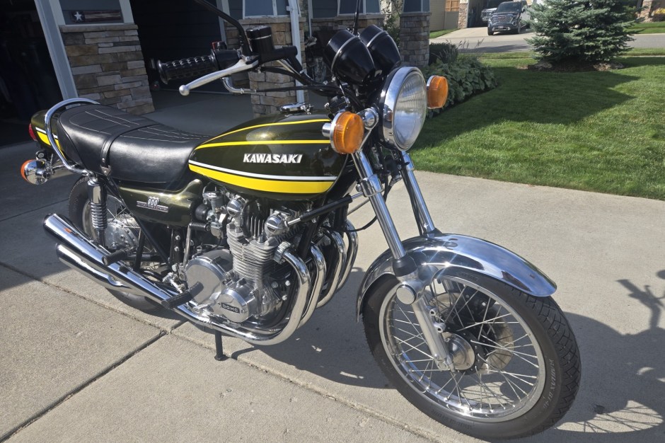 1974 Kawasaki Z1 sold at auction for $12,000