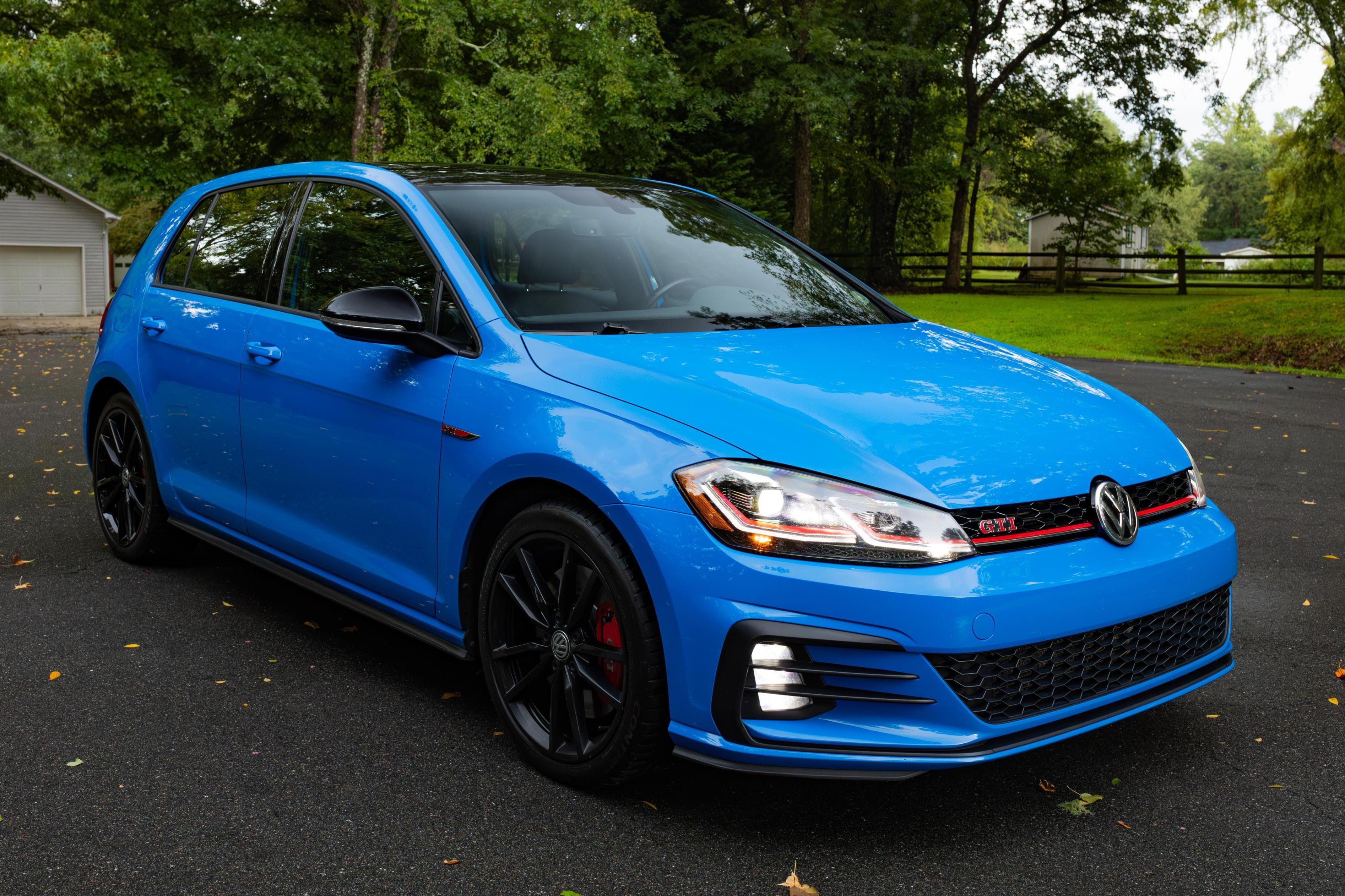 2021 Volkswagen GTI sold at auction for $19,500