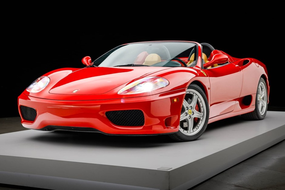 2004 Ferrari 360 sold at auction for $285,000