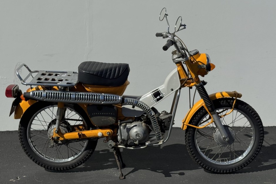 1971 Honda CT90 sold at auction for $2,400