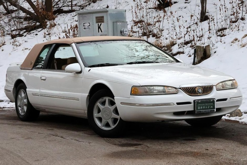 1997 Mercury Cougar sold at auction for $6,750