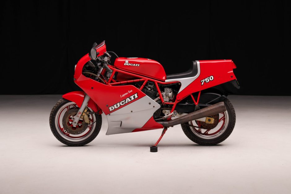 1987 Ducati 750 F1 sold at auction for $9,500
