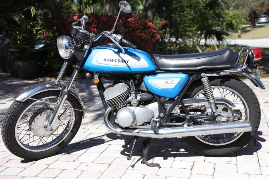 1971 Kawasaki H1 sold at auction for $7,500