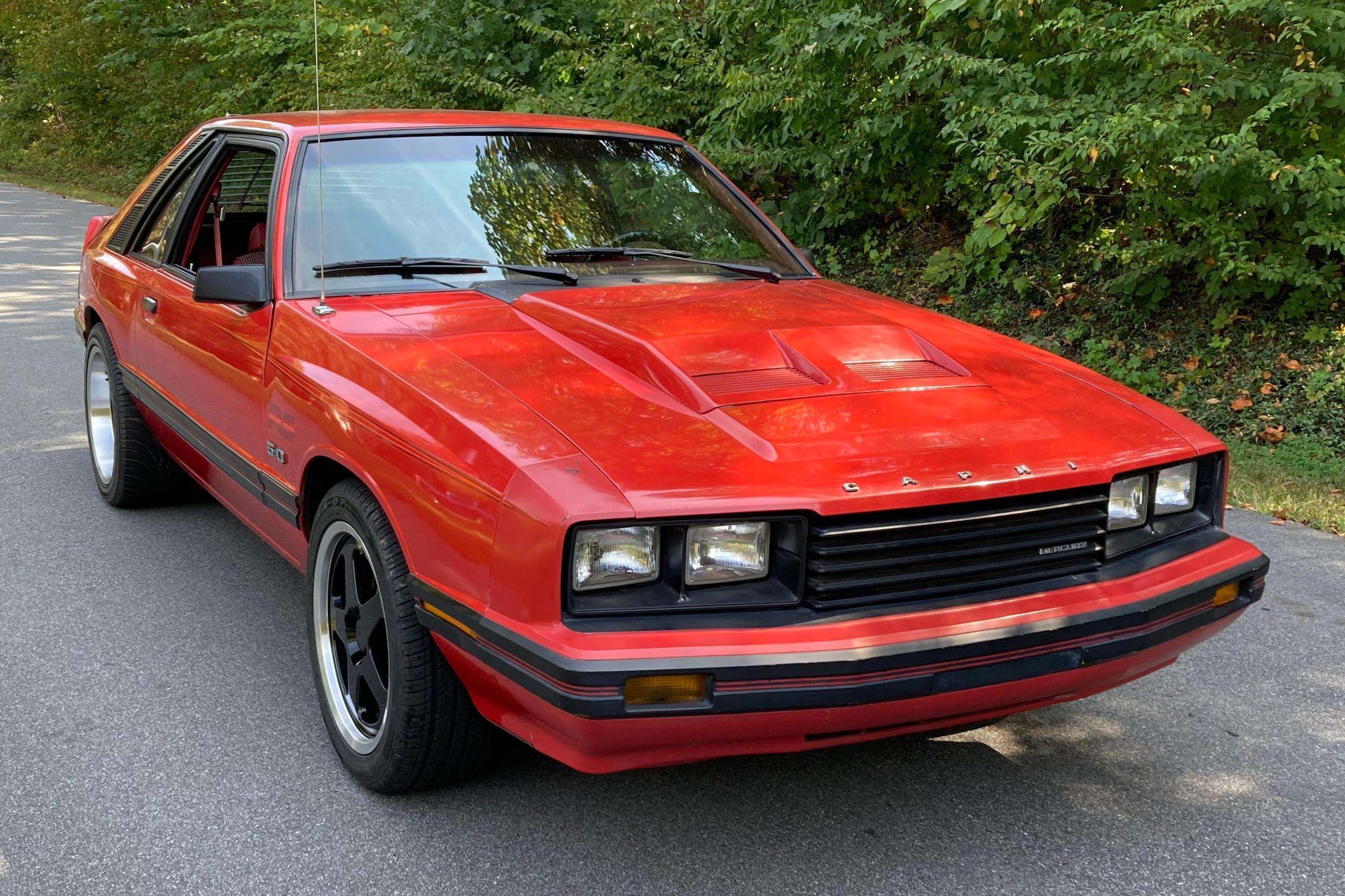 1982 Mercury Capri sold at auction for $7,180