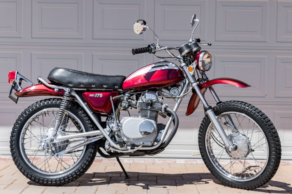 1971 Honda SL Motosport sold at auction for $4,600